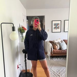 Stussy Rain Jacket (navy)